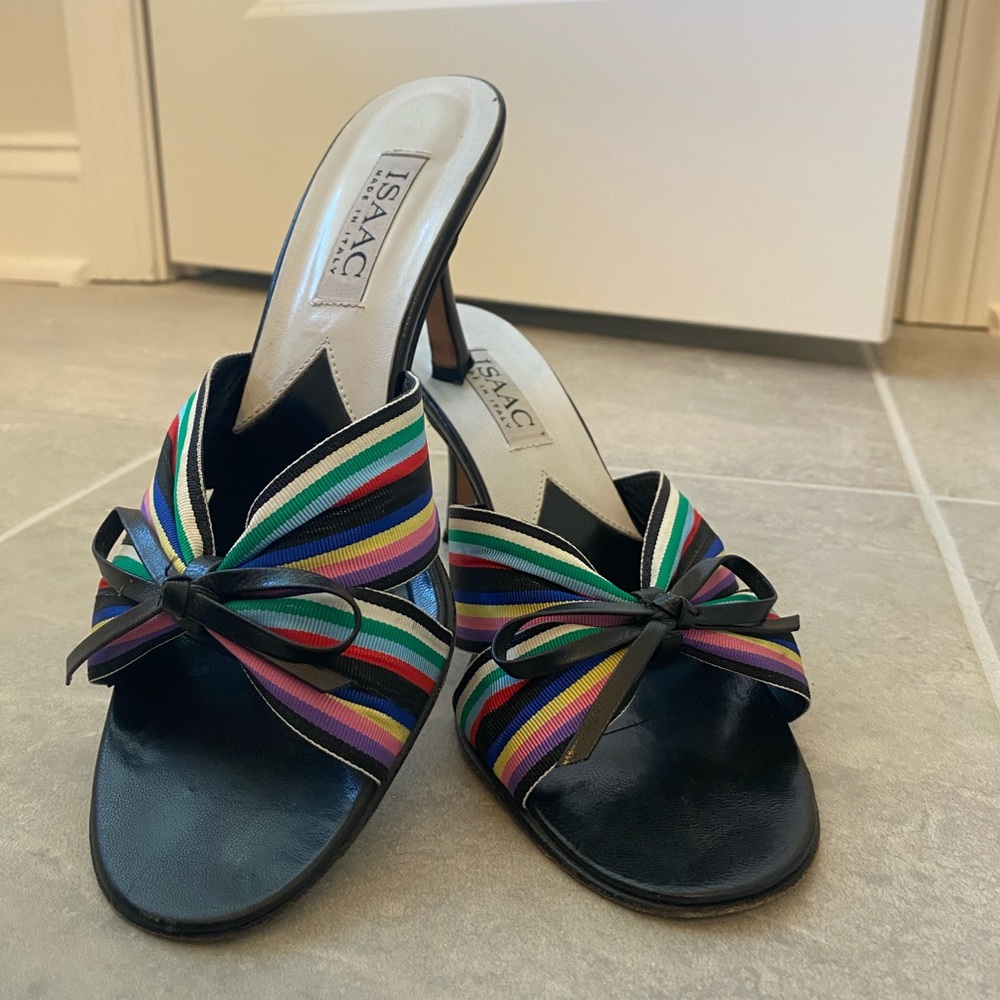 Isaac multi color heels